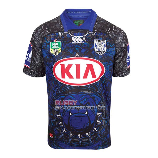 Camiseta Canterbury Bankstown Bulldogs Rugby 2018 Edicion Especi